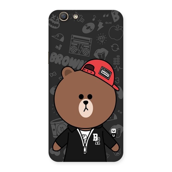 Panda Brown Back Case for Oppo A59