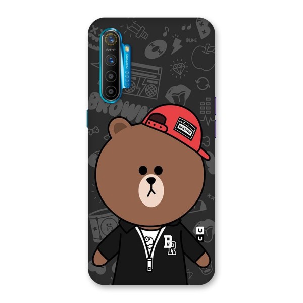 Panda Brown Back Case for Realme XT