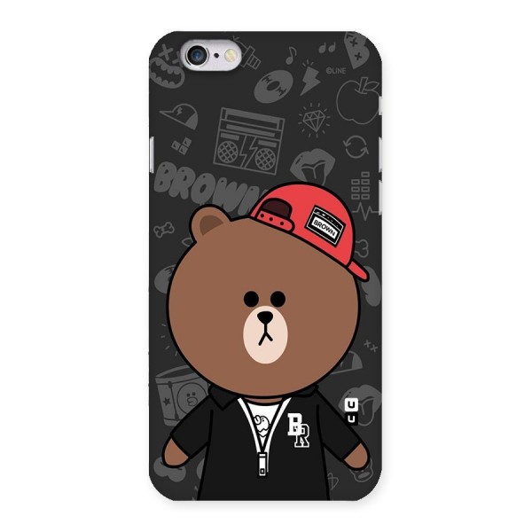 Panda Brown Back Case for iPhone 6 6S