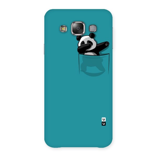 Panda Dabbing Away Back Case for Galaxy E7
