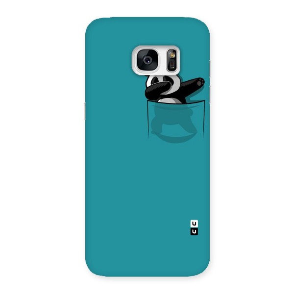 Panda Dabbing Away Back Case for Galaxy S7 Edge