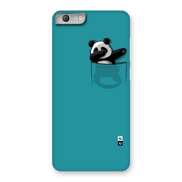 Panda Dabbing Away Back Case for Micromax Canvas Knight 2
