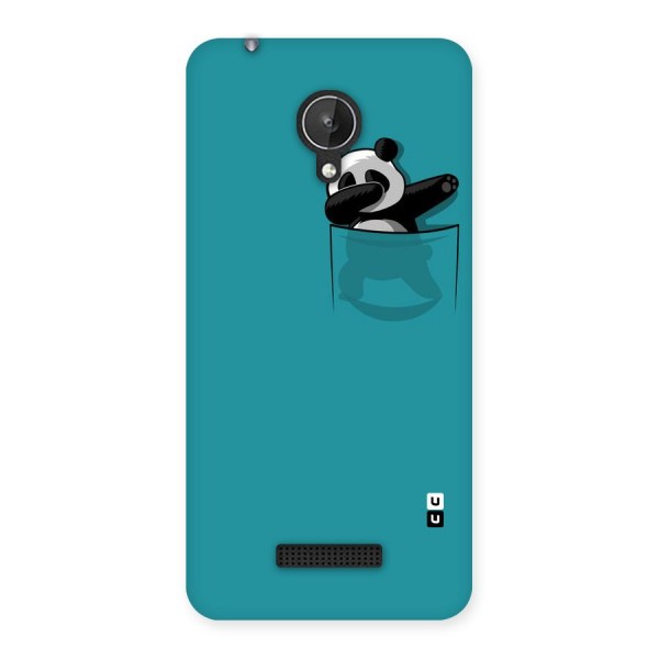Panda Dabbing Away Back Case for Micromax Canvas Spark Q380