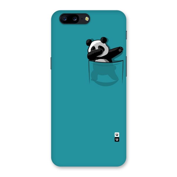 Panda Dabbing Away Back Case for OnePlus 5