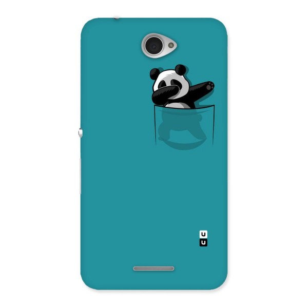 Panda Dabbing Away Back Case for Sony Xperia E4
