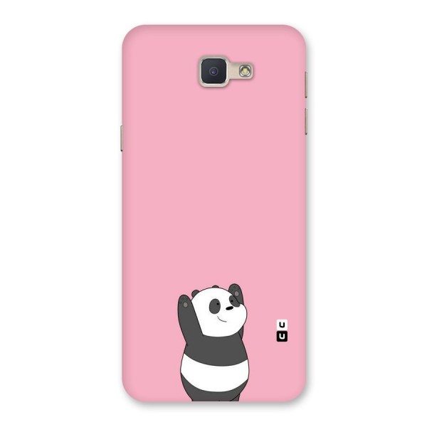 Panda Handsup Back Case for Galaxy J5 Prime