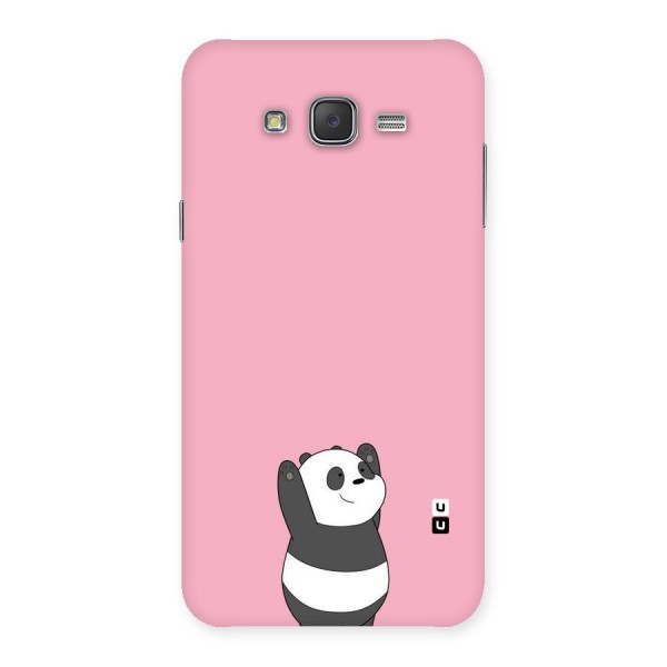 Panda Handsup Back Case for Galaxy J7