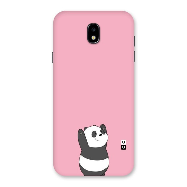 Panda Handsup Back Case for Galaxy J7 Pro
