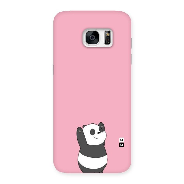 Panda Handsup Back Case for Galaxy S7 Edge