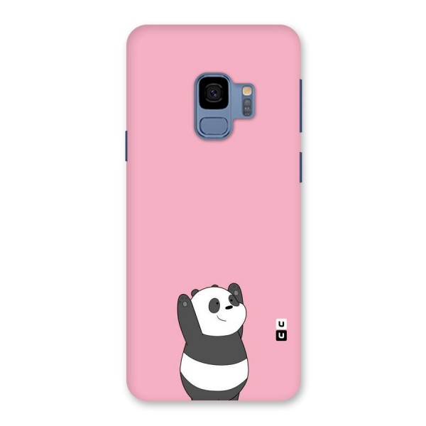 Panda Handsup Back Case for Galaxy S9