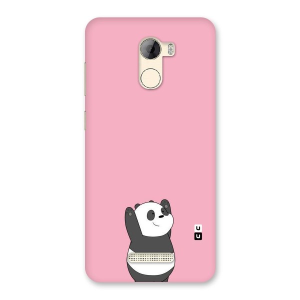 Panda Handsup Back Case for Gionee A1 LIte
