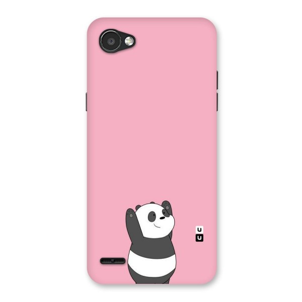 Panda Handsup Back Case for LG Q6