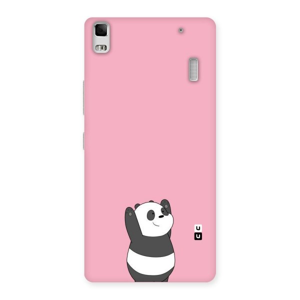Panda Handsup Back Case for Lenovo K3 Note