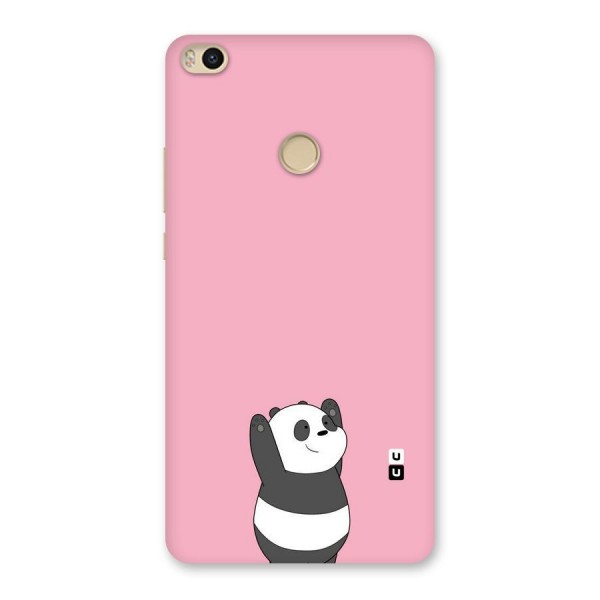 Panda Handsup Back Case for Mi Max 2