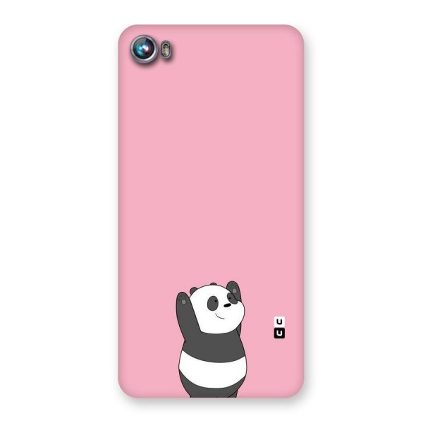Panda Handsup Back Case for Micromax Canvas Fire 4 A107