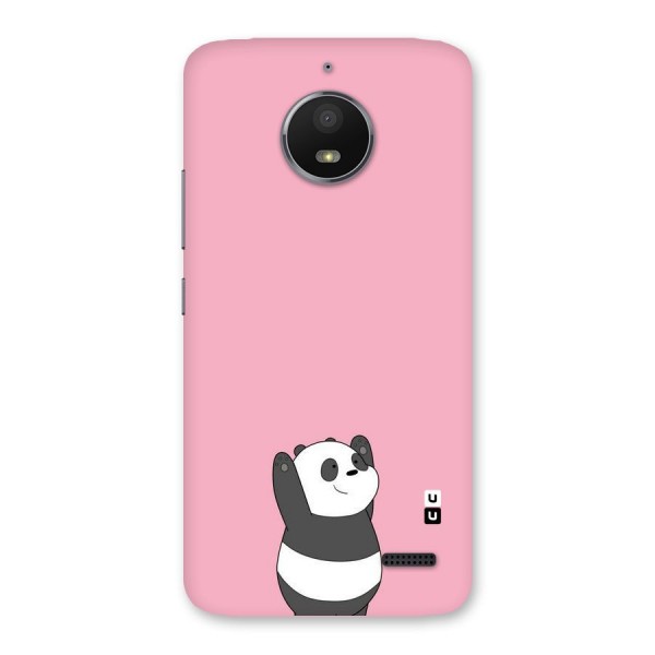Panda Handsup Back Case for Moto E4