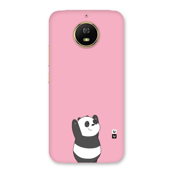Panda Handsup Back Case for Moto G5s