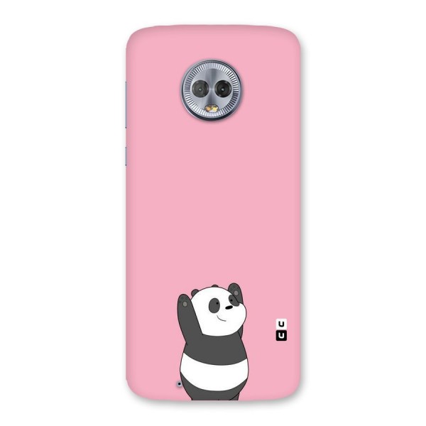 Panda Handsup Back Case for Moto G6