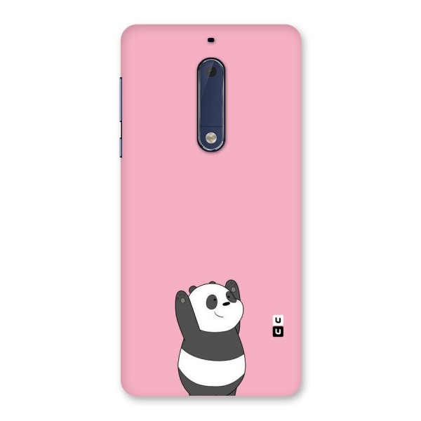 Panda Handsup Back Case for Nokia 5