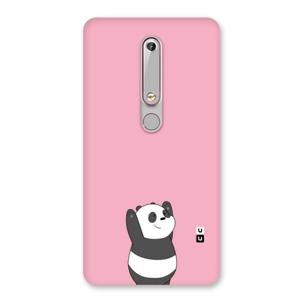 Panda Handsup Back Case for Nokia 6.1