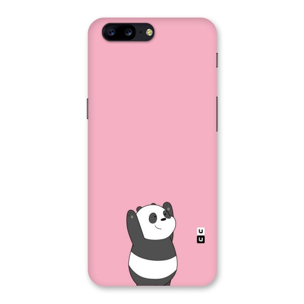 Panda Handsup Back Case for OnePlus 5