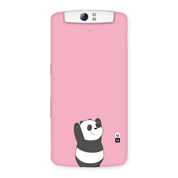 Panda Handsup Back Case for Oppo N1