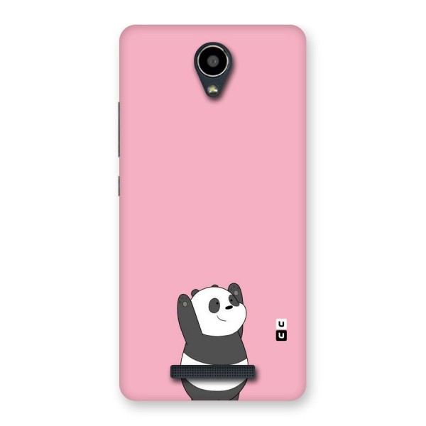 Panda Handsup Back Case for Redmi Note 2