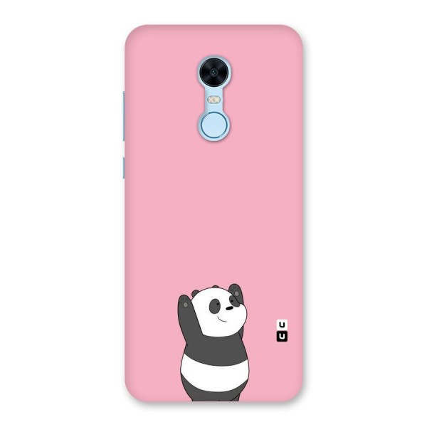 Panda Handsup Back Case for Redmi Note 5