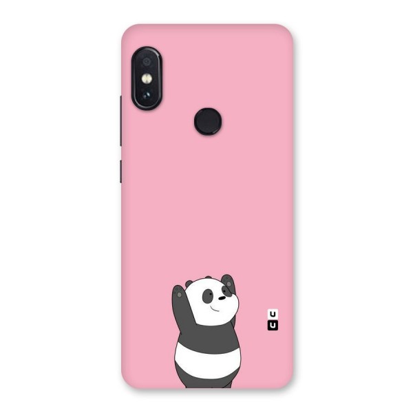 Panda Handsup Back Case for Redmi Note 5 Pro