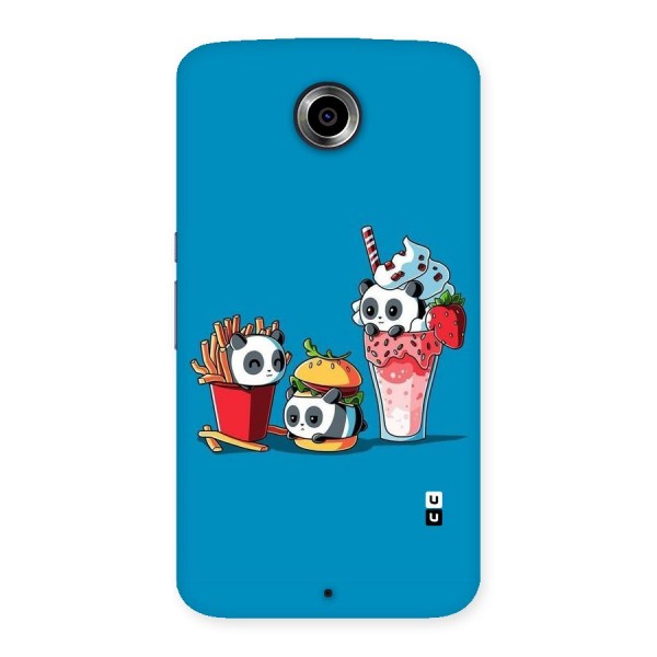 Panda Lazy Back Case for Nexsus 6
