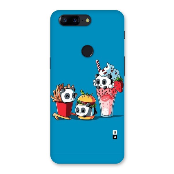Panda Lazy Back Case for OnePlus 5T