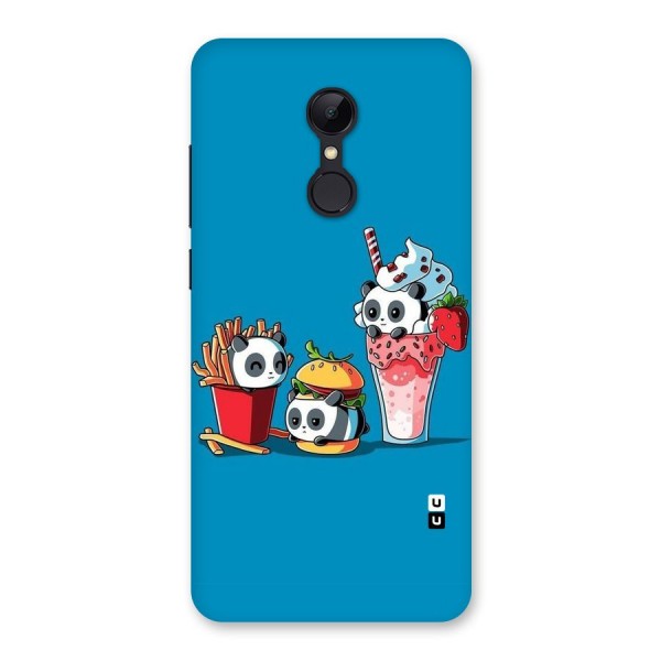 Panda Lazy Back Case for Redmi 5