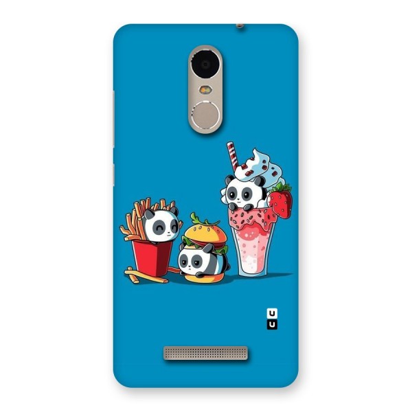 Panda Lazy Back Case for Xiaomi Redmi Note 3