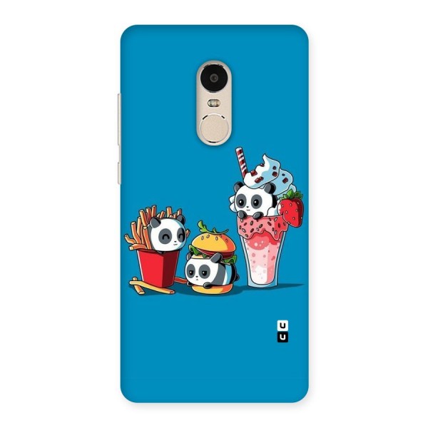 Panda Lazy Back Case for Xiaomi Redmi Note 4