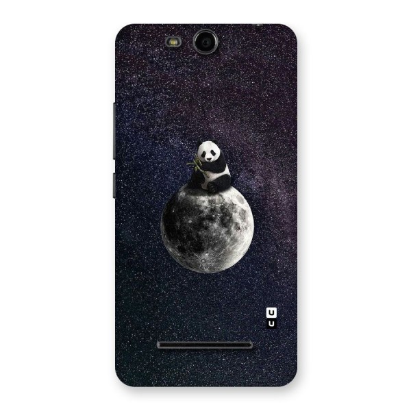 Panda Space Back Case for Micromax Canvas Juice 3 Q392