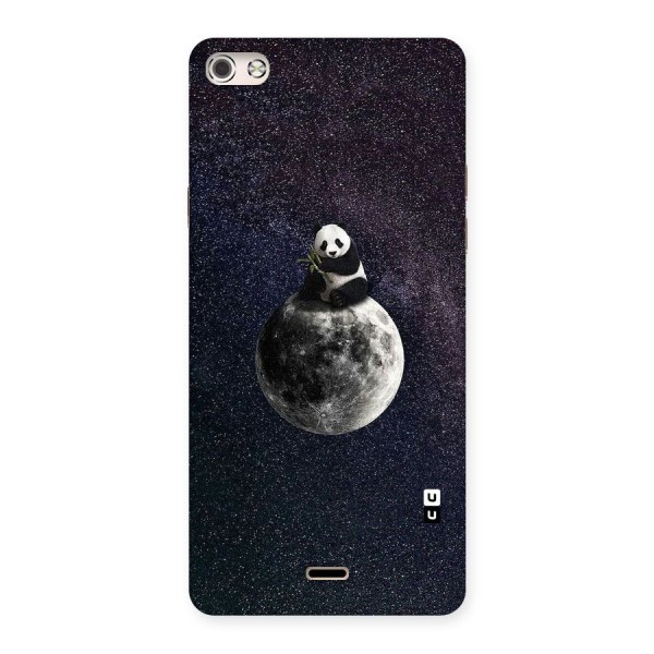 Panda Space Back Case for Micromax Canvas Silver 5