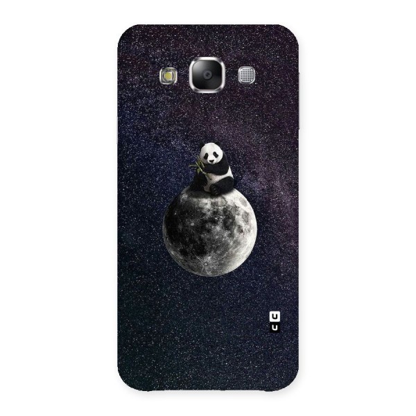 Panda Space Back Case for Samsung Galaxy E5