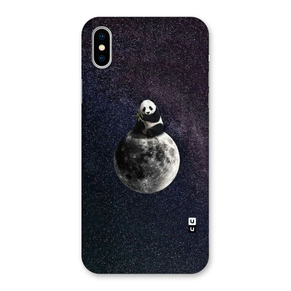 Panda Space Back Case for iPhone X
