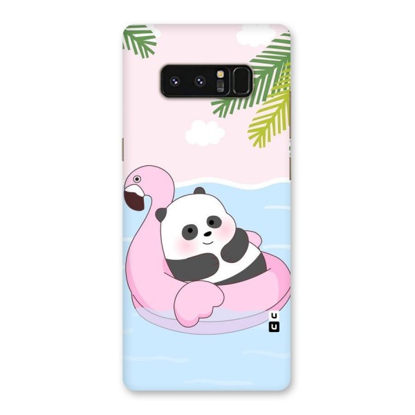 Panda Swim Back Case for Galaxy Note 8