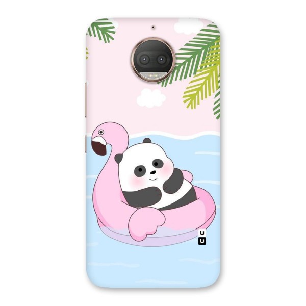 Panda Swim Back Case for Moto G5s Plus