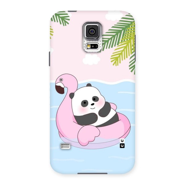 Panda Swim Back Case for Samsung Galaxy S5