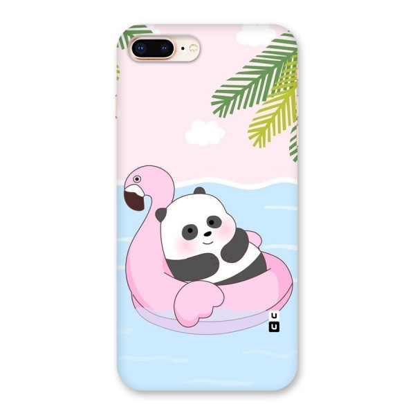 Panda Swim Back Case for iPhone 8 Plus