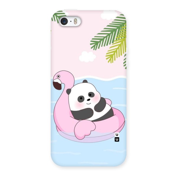 Panda Swim Back Case for iPhone SE