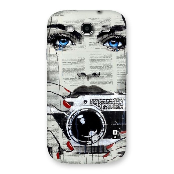 Paper Face Beauty Back Case for Galaxy S3