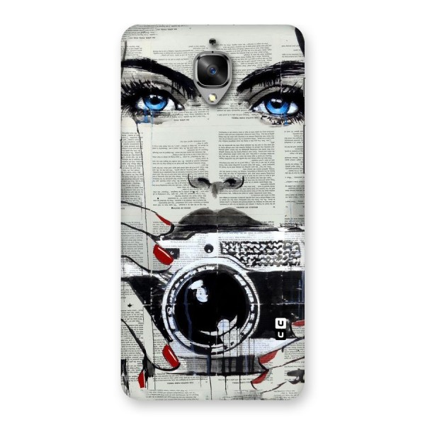 Paper Face Beauty Back Case for OnePlus 3