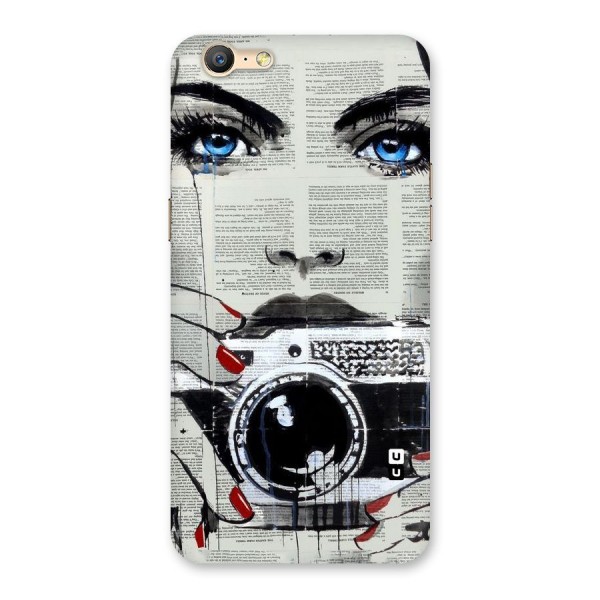 Paper Face Beauty Back Case for Oppo A57