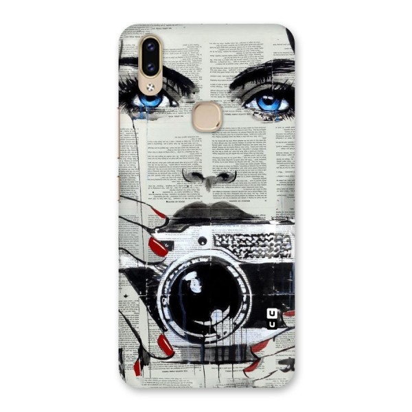 Paper Face Beauty Back Case for Vivo V9