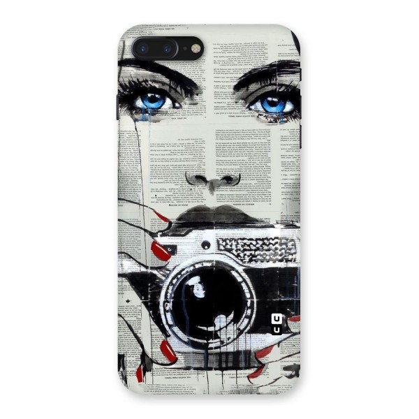 Paper Face Beauty Back Case for iPhone 7 Plus