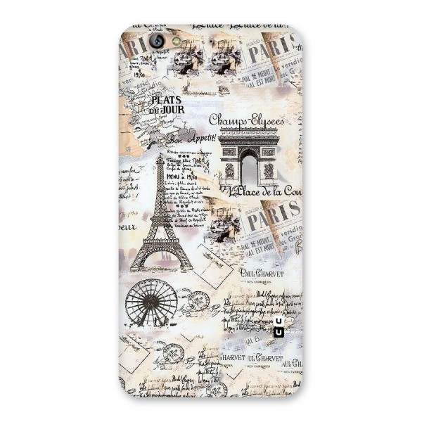 Paris Paper Back Case for Gionee S6