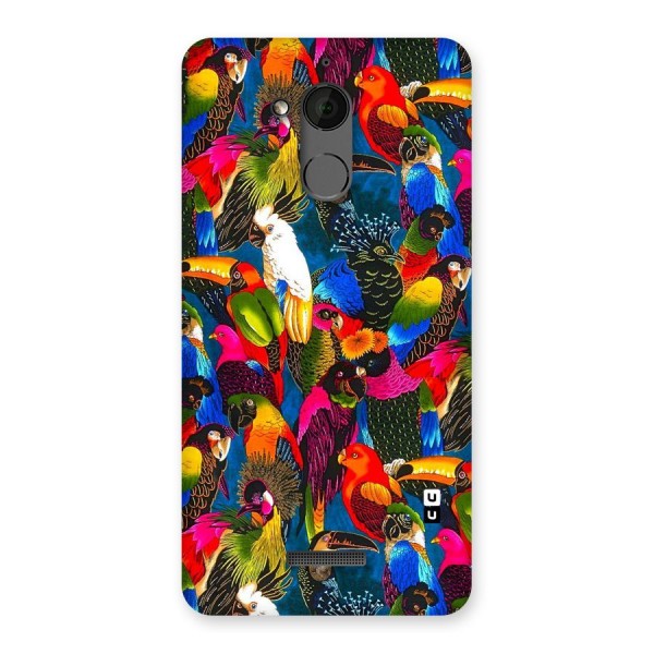 Parrot Art Back Case for Coolpad Note 5